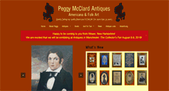 Desktop Screenshot of peggymcclard.com