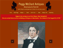 Tablet Screenshot of peggymcclard.com